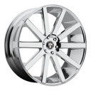STATUSFÄLGAR DC120 CHROME PLATED 10x28 6/139.7 ET30 CB78.1