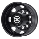 STATUSFÄLGAR AO401 SATIN BLACK MILLED - REAR 8.25x5 10/285.75 ET-168 CB220.1