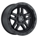 STATUSFÄLGAR BARSTOW TEXTURED MATTE BLACK 9.5x18 5/127 ET-18 CB71.5