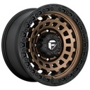 STATUSFÄLGAR D634 ZEPHYR MATTE BRONZE BLACK BEAD RING 8.5x17 5/108 ET25 CB63.5
