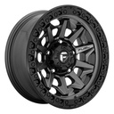 STATUSFÄLGAR D716 COVERT MATTE GUN METAL BLACK BEAD RING 8.5x17 6/139.7 ET0 CB106.1