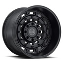 STATUSFÄLGAR ARSENAL TEXTURED MATTE BLACK 9.5x18 8/165.1 ET12 CB122.4