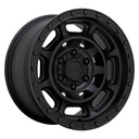 STATUSFÄLGAR CONVOY MATTE BLACK 8.5x17 6/139.7 ET-10 CB112.1