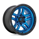 STATUSFÄLGAR D790 AMMO BLUE W/ BLACK LIP 10x20 5/127 ET-18 CB71.5