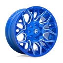 STATUSFÄLGAR D770 TWITCH ANODIZED BLUE MILLED 12x22 6/135-139.7 ET-44 CB106.1