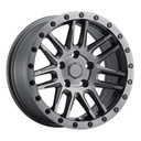 STATUSFÄLGAR ARCHES MATTE BRUSHED GUNMETAL W/ BLACK BOLTS 9.5x20 5/120 ET0 CB76.1
