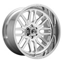 STATUSFÄLGAR D721 IGNITE HIGH LUSTER POLISHED 10x22 8/165.1 ET-18 CB125.1