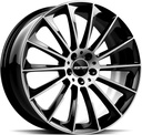 GMP STELLAR BLACK DIAMOND 7.5x17 5/112 ET35 CB66.6