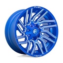 STATUSFÄLGAR D774 TYPHOON ANODIZED BLUE MILLED 10x22 8/180 ET-18 CB124.3