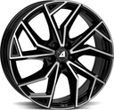 ALUTEC ADX.02 DIAM BLACK POL 7.5x18 4/100 ET45 CB63.4