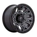STATUSFÄLGAR D825 TRACTION MATTE GUNMETAL W/ BLACK RING 10x20 8/170 ET-18 CB125.1