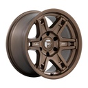 STATUSFÄLGAR D837 SLAYER MATTE BRONZE 8.5x17 5/127 ET-15 CB71.5