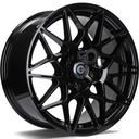 STATUSFÄLGAR CRAZY BLACK GLOSSY 8.5x18 5/120 ET35 CB72.6