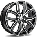 STATUSFÄLGAR DISCO BLACK FRONT POLISHED 8x19 5/112 ET43 CB66.6