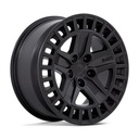 STATUSFÄLGAR ALSTON MATTE BLACK 8.5x18 5/120 ET25 CB74.1