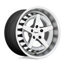 STATUSFÄLGAR DEGNER MATTE TITANIUM W/ MACHINED FACE 10x18 5/112 ET25 CB66.6